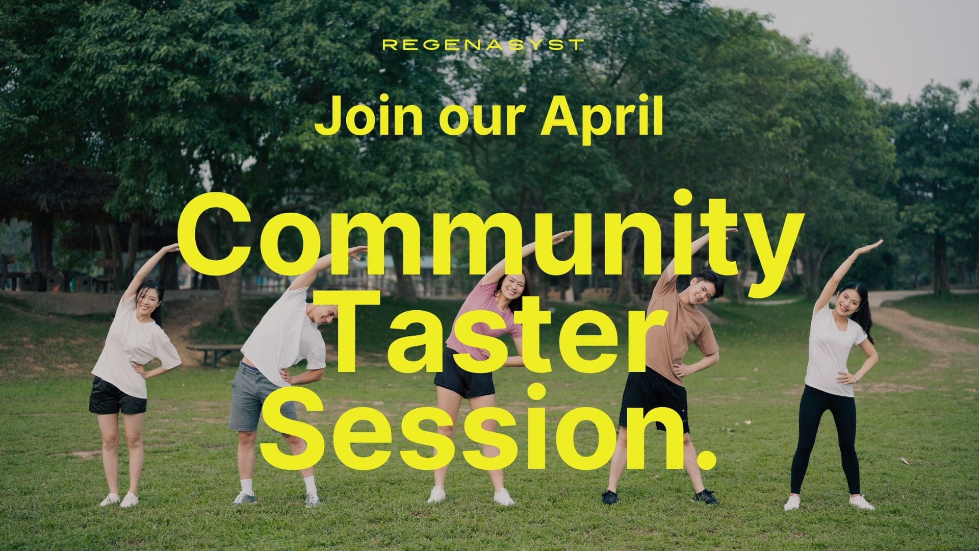 Join our April Community Taster Session